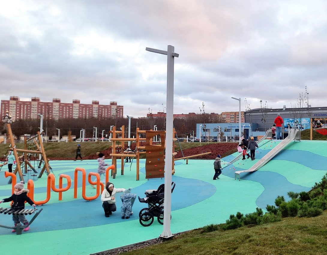 В Череповце открыли многофункциональный парк «Серпантин»