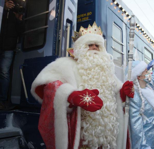 Поезд главного волшебника страны прибудет в Вологду 11 января