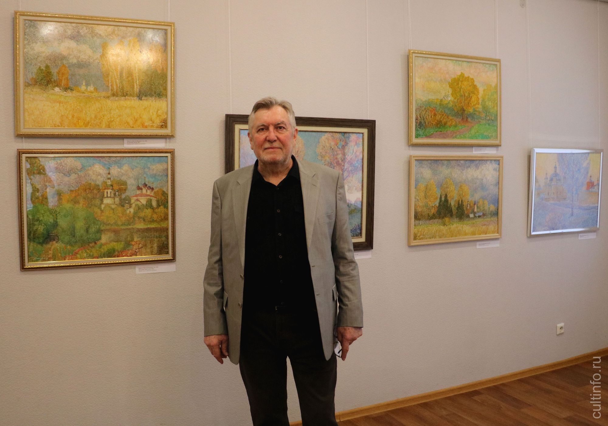 Любимой и дорогой сердцу Вологде художник Николай Мишуста посвятил новую выставку